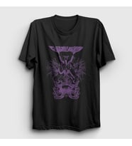 Presmono Unisex Siyah Baphomet Electric Wizard T-Shirt 552901tt