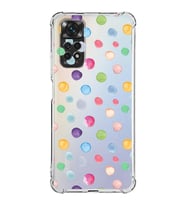 PrintiFy Xiaomi Redmi Note 11 Pro Uyumlu Water Color 6 Baskılı Şeffaf Köşe Korumalı Antişok Kılıf