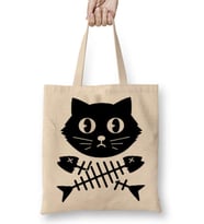 Kill All Men Kedi Cats Bez Çanta Uzun Saplı