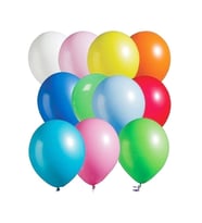 Hayal Sepeti  Karışık Renkli Balon 12'Li Paket