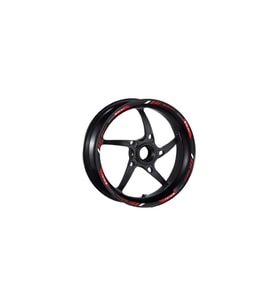 Bajaj Pulsar Jant Şeridi 1Set Reflektif Kırmızı