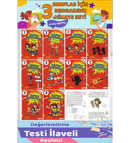 3.Sınıf 5N1K Mizah Hikayeleri 10 Kitap (48 sayfa)