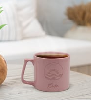 BK Gift Kişiye Özel İsimli Pastel Pembe Middle Kupa Bardak, Arkadaşa Hediye, Ev Hediyesi, Doğum Günü Hediyesi, Ofis Hediyesi-7