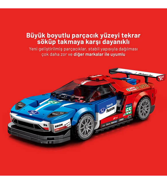 Sembo Block Ford GT Le Mans Yapı Bloğu Seti 305 Parça