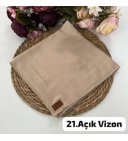 Lady Coco Rami Eşarp Açık Vizon PRE0221