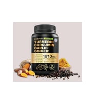 MEDCHOICE (Ösg Özel Sporcu Gıdaları) Lİposomal Turmeric+Curcumın+Garlic+Ginger Root+BioPerine 120 Capsul.Orj Usa.