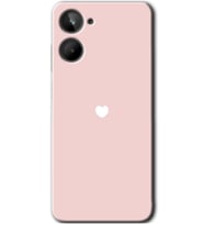 Realme 10 4G Kılıf HD Desen Baskılı Kılıf - Sade Kalp