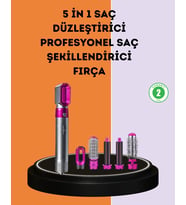 Çok Fonksiyonlu Saç Kurutma Ve Şekillendirme Makinesi 5 Başlık