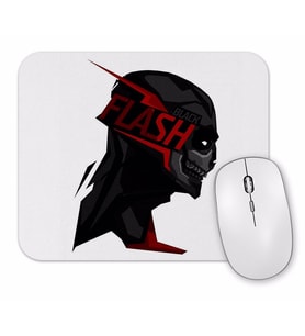 Black Flash Mouse Pad