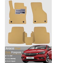 OPEL ASTRA H HATCHBACK (2010-2013) Uyumlu EVA Paspas Tam Set–Araca Özel,Kolay Montaj,Su Geçirmez