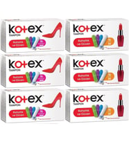 Kotex Tampon Normal - Mini 96 Lı Karma Set (6PK*16)