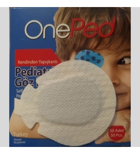 One Ped Steril Göz Pedi Çocuk 50'li