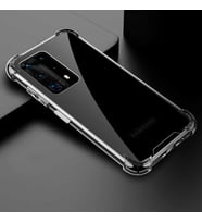 Lexroo Huawei P40 Pro Kılıf Nitro Anti Shock Silikon - Renksiz