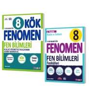 FENOMEN YAYINLARI 8. SINIF Kök Fen Bilimleri Soru Bankası + Fen Bilimleri 4. Fasikül (Madde Ve Endüs