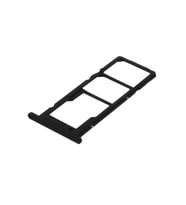 Samsung Galaxy A02 A022 Uyumlu Sim Yuvası Sim Kart Tepsisi Siyah Renk