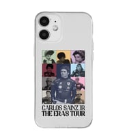 Iphone 12 Uyumlu Carlos Sainz Tasarımlı Şeffaf Telefon Kılıfı