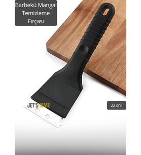 Barbekü Mangal Temizleme Fırçası Çift Taraflı Sert Fırça 22 cm