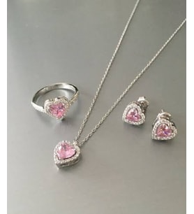 Kalpli Set 925ayar Gümüşten Kalite Sevenlere Özel