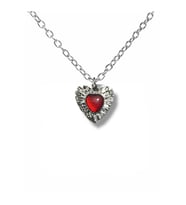 Rose Eye of Heart Unisex Kolye – Gül Gözünde Saklı Kalbin Sırrı