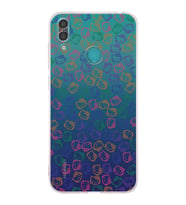 Huawei Y7 2019  Kamera korumalı Kapak Hello Kitty Tasarımlı  Şeffaf Kılıf