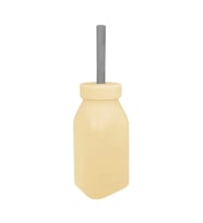 Oioi Şişe + Pipet 200 Ml Mellow Yellow / Powder Grey