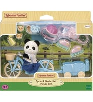 Byr 5652 Sylvanian Families Bisiklet ve Paten Set Panda +4 Yaş