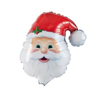 Yılbaşı Partisi Şapkalı Noel Baba Folyo Balon 1 Adet