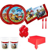 Paw Patrol Doğum Günü Süsleri Masa Seti Parti Seti Ekonomik Set 8 Kişilik-