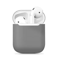 Apple Airpods Uyumlu Kılıf Zore Airbag 13 Silikon (Gri)