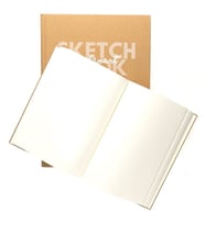 Fanart Academy Sketch Book Kraft Sert Kapaklı A4 80 gr 96 yp 
