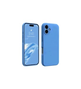 Apple iPhone 16 Kılıf First Silikon - Mavi