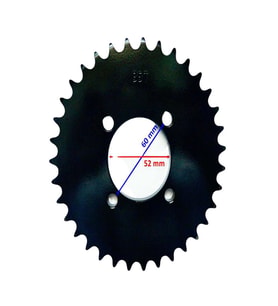 CUP SUZUKİ CUB UYUMLU  BEST ARKA DİŞLİ 428-35T İÇ 52 MM IND ÖM