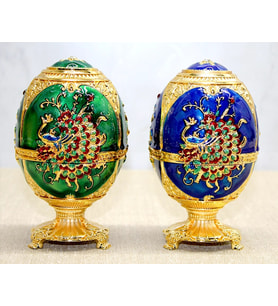 Swarovski Tavuskuşu Kürdanlık