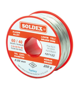 Soldex Sn60 Pb40 0.50mm 200gr