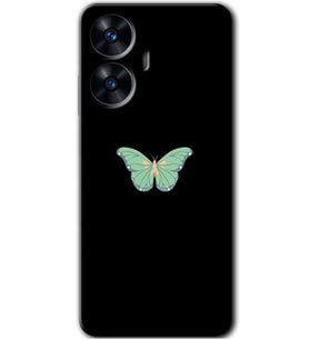 Realme C55 Kılıf HD Desen Baskılı Kılıf - Butterfly Tree