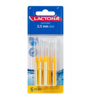 Lactona Diş Arası 2,5 Mm Sarı Arayüz Fırçası