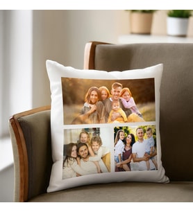 3 Fotoğraf Baskılı Yastık