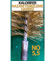 Kalorifer Kazanı Temizleme Fırçası Tel Fırça NO: 55 mm (Sap Hariçtir)