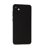 Samsung Galaxy A05 Kılıf Nano içi Kadife Silikon - Siyah