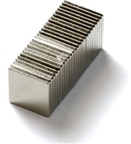 10Mm X 10Mm X 1Mm Köşeli Süper Güçlü Neodyum Mıknatıs