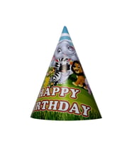 8 Lİ SAFARİ HAPPY BİRTHDAY ŞAPKA