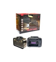 Mey İthalat® Müzik Kutusu Bluetooth Bağlantılı El Fenerli Nostaljik Tasarım Radyo
