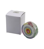 YUVARLAK DİSK STANDLI 1440 ADET RENKLİ TOPLU BAŞÖRTÜ İĞNESİ (5343)