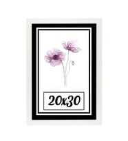 20x30 Fotoğraf Çerçevesi Modern Ofis Sanat Ev Home Ofis Dekoratif Çerçeveler Ev Oturma Odası Salon Dekorasyon Resim Çerçeveleri Diploma Belge Sertifika Çerçeveleri (Beyaz)