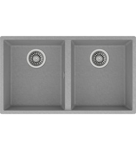 TEKA SQUARE 760 TG STONE GREY Tezgahaltı Granit Eviye Gri 76 cm 115260025