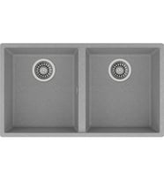 TEKA SQUARE 760 TG STONE GREY Tezgahaltı Granit Eviye Gri 76 cm 115260025