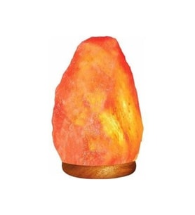 Doğal Himalaya Tuz Lambası 4-6 Kg, Sıcak ve Rahatlatıcı Atmosfer için (Krem)