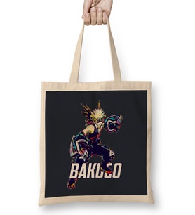 Bakugo Katsuki My Hero Academia Bez Çanta Uzun Saplı