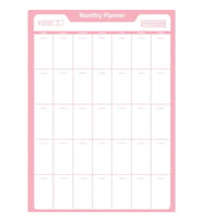DEFFTER 20X28 MASA BLOK 50 YP / MONTHLY PLANNER