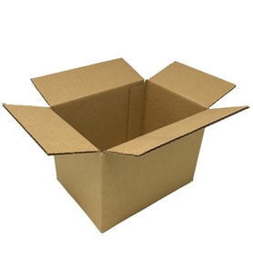 Tek Oluklu Koli, Kargo Kutusu 17x11x14 Cm Esmer C Dalga 10 Adet